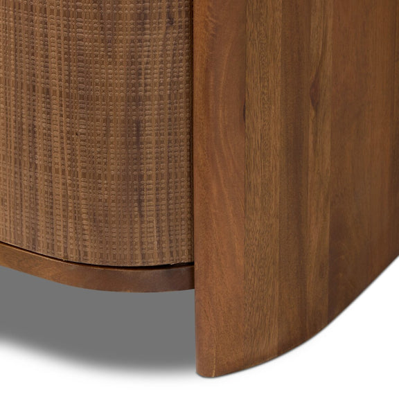 Ames Bookcase - Weathered Mango Solid