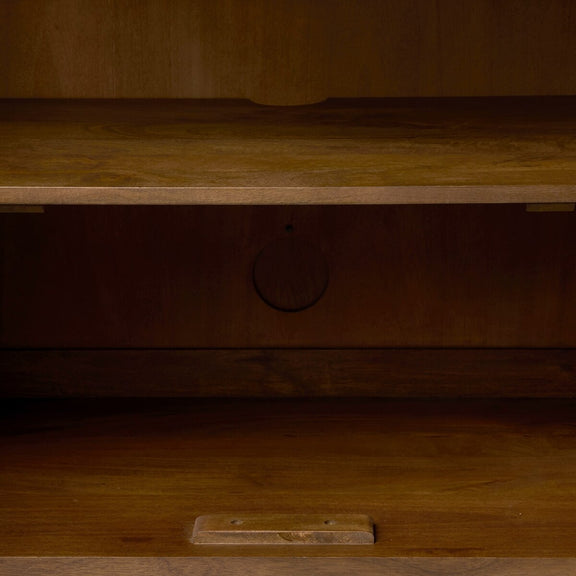 Ames Bookcase - Weathered Mango Solid