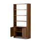 Ames Bookcase - Weathered Mango Solid