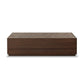 Ridge Outdoor Rectangular  Coffee Table - Stained Saddle Brown-teak Root