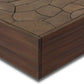 Ridge Outdoor Rectangular  Coffee Table - Stained Saddle Brown-teak Root