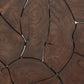Ridge Outdoor Rectangular  Coffee Table - Stained Saddle Brown-teak Root
