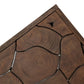 Ridge Outdoor Rectangular  Coffee Table - Stained Saddle Brown-teak Root