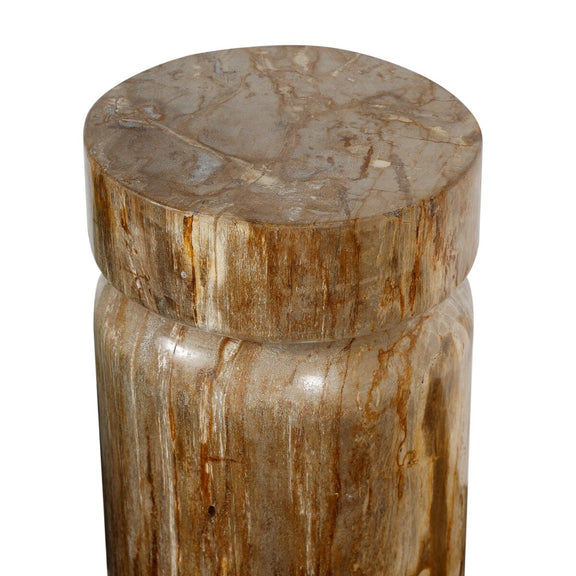 Joi End Table - Light Petrified Wood