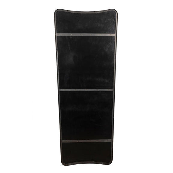 Hamza Floor Mirror - Dark Antique Iron