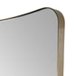Hamza Floor Mirror - Aged Brass Iron