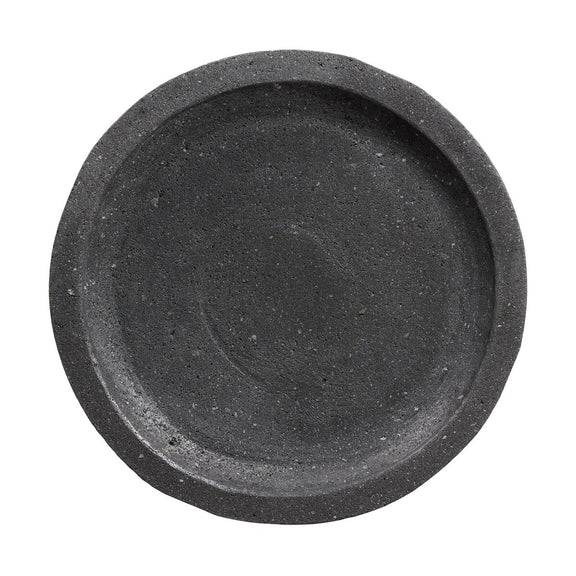 Varro Bowl - Chiseled Black Lavastone