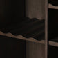 Radner Bar Cabinet - Brown Oak Veneer