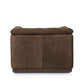 Santino Swivel Chair - Nubuck Cigar