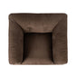 Santino Swivel Chair - Nubuck Cigar
