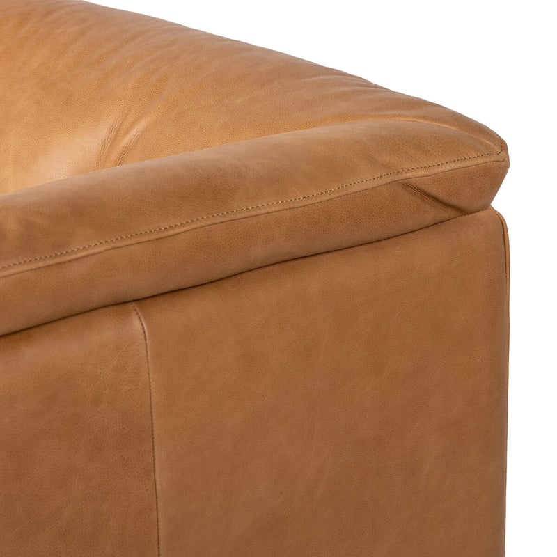 Santino Swivel Chair - Palermo Cognac
