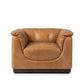 Santino Swivel Chair - Palermo Cognac