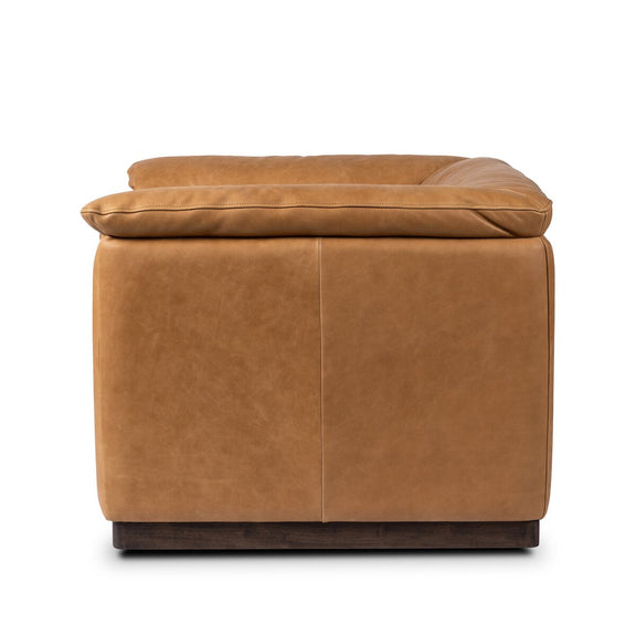 Santino Swivel Chair - Palermo Cognac