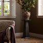 Ellric Pedestal - Grey Italian Marble