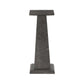 Ellric Pedestal - Grey Italian Marble