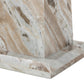Ellric Pedestal - Beige Marble