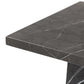 Ellric Pedestal - Grey Italian Marble