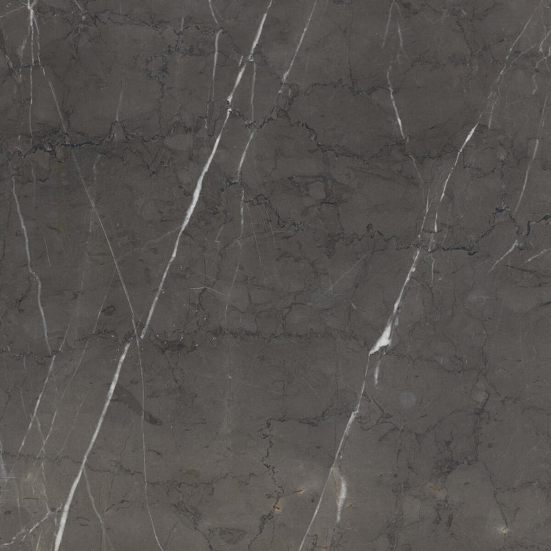 Ellric Pedestal - Grey Italian Marble