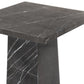 Ellric Pedestal - Grey Italian Marble