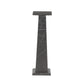 Ellric Pedestal - Grey Italian Marble