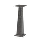 Ellric Pedestal - Grey Italian Marble