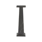 Ellric Pedestal - Grey Italian Marble