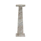 Ellric Pedestal - Beige Marble
