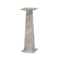 Ellric Pedestal - Beige Marble