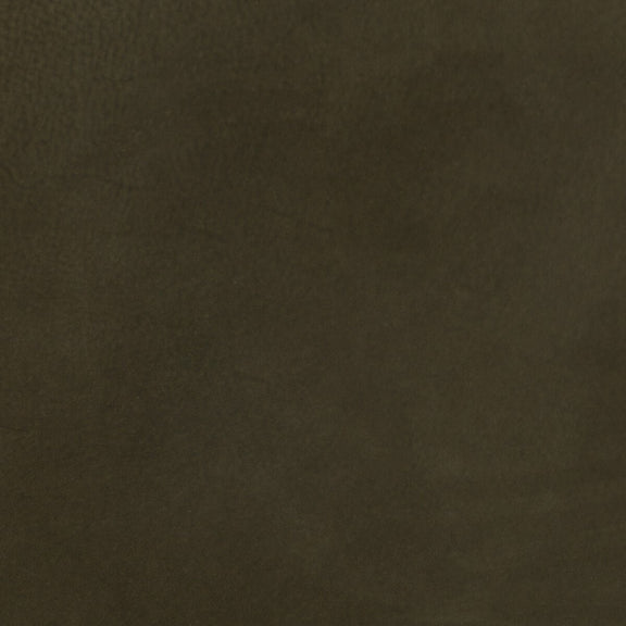 Rooney Ottoman - Nubuck Olive