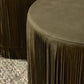 Rooney Ottoman - Nubuck Olive