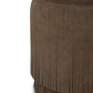 Rooney Ottoman - Nubuck Cigar