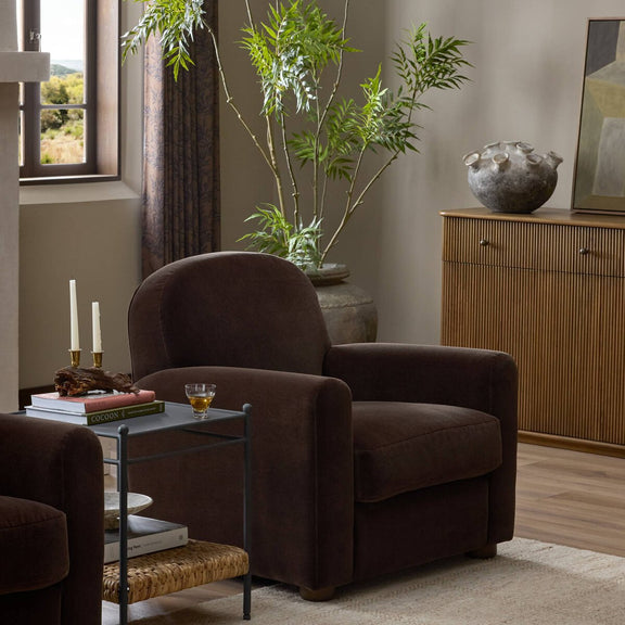 Draper Chair - Monte Chocolate