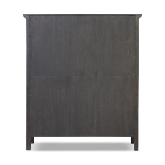 Tuscola Cabinet - Smoked Black Veneer