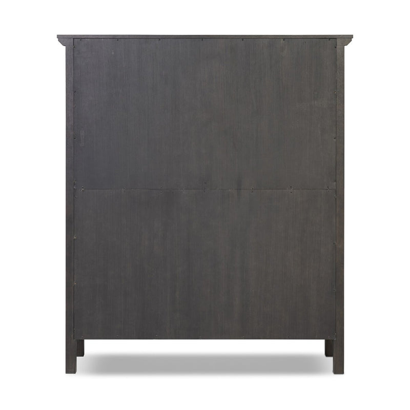 Tuscola Cabinet - Smoked Black Veneer