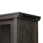 Tuscola Cabinet - Smoked Black Veneer