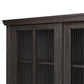 Tuscola Cabinet - Smoked Black Veneer