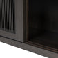 Tuscola Cabinet - Smoked Black Veneer