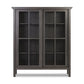 Tuscola Cabinet - Smoked Black Veneer