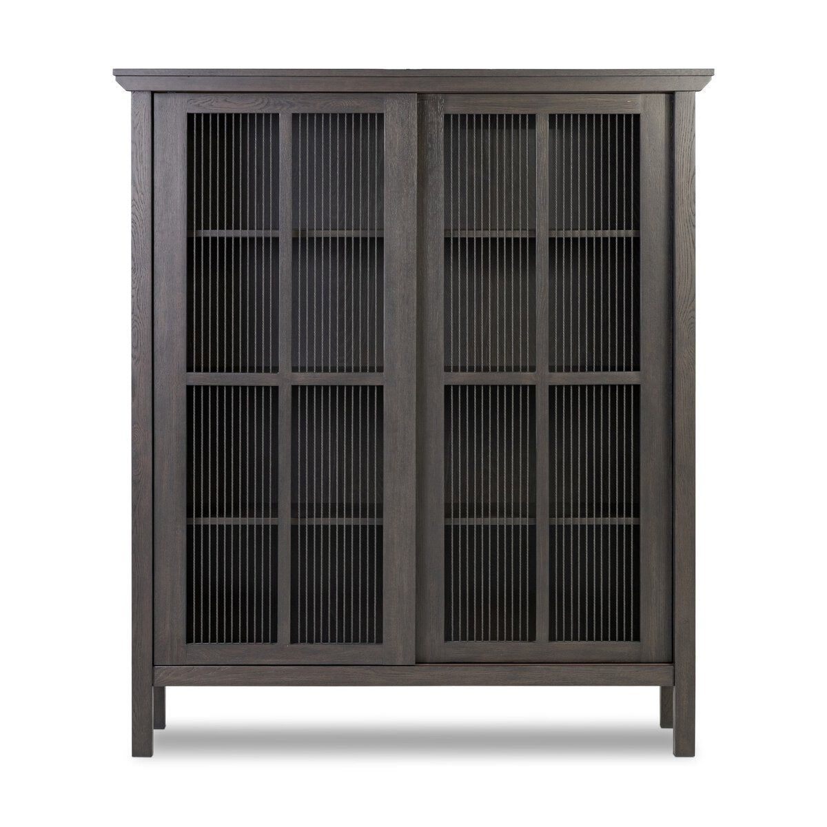 Tuscola Cabinet - Smoked Black Veneer