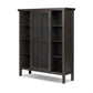 Tuscola Cabinet - Smoked Black Veneer