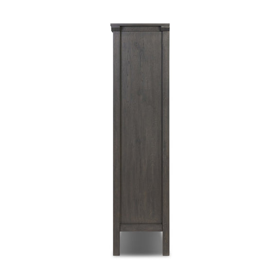 Tuscola Cabinet - Smoked Black Veneer