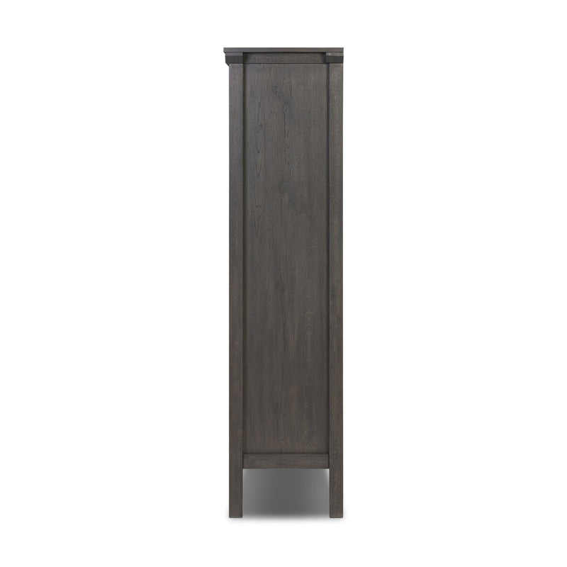 Tuscola Cabinet - Smoked Black Veneer