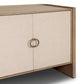 Kiran Media Console - Sandy Oak Veneer