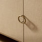 Kiran Media Console - Sandy Oak Veneer