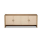 Kiran Media Console - Sandy Oak Veneer