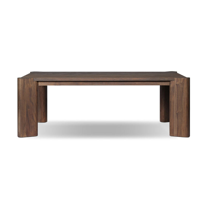 Soho Outdoor Dining Table - Stained Saddle Brown