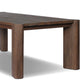Soho Outdoor Dining Table - Stained Saddle Brown