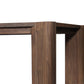 Soho Outdoor Dining Table - Stained Saddle Brown