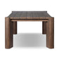 Soho Outdoor Dining Table - Stained Saddle Brown