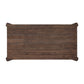 Soho Outdoor Dining Table - Stained Saddle Brown